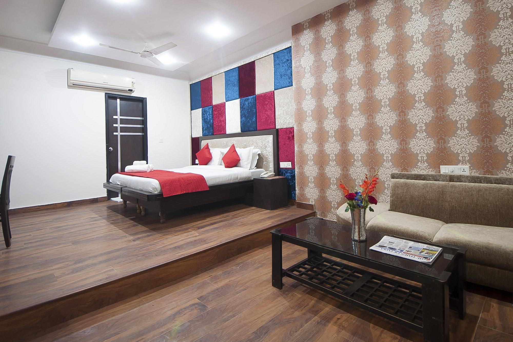 Hotel Apra Inn Új-Delhi Kültér fotó