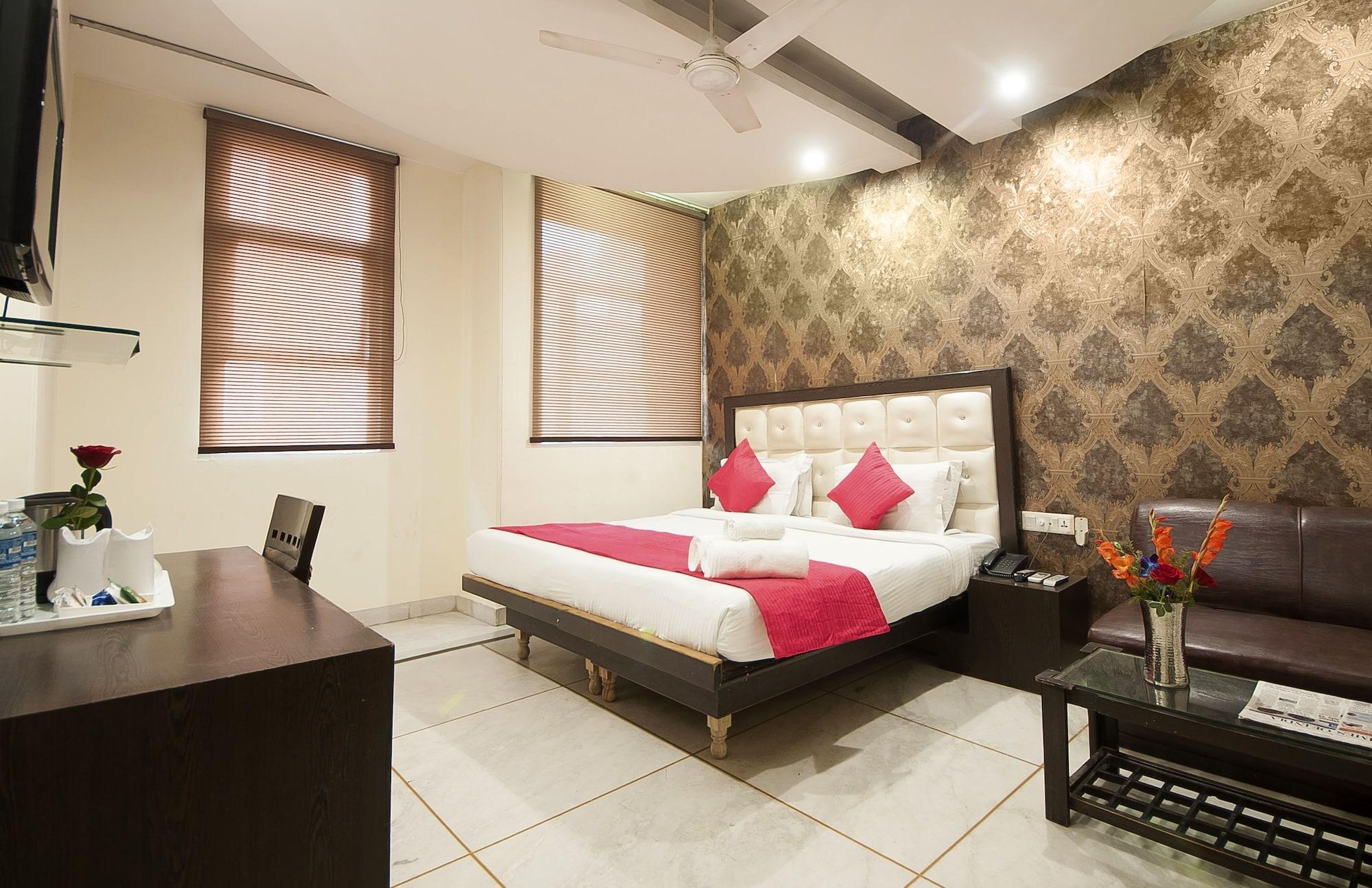 Hotel Apra Inn Új-Delhi Kültér fotó